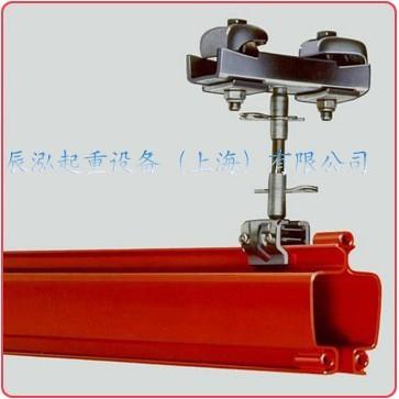 KBK轨道起重机手拉小车挂钩式单速电动葫芦0.5吨柔性梁倒挂装置