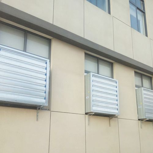 镀锌板负压风机 大棚养殖场车间工厂重锤式负压风机 工业抽风机