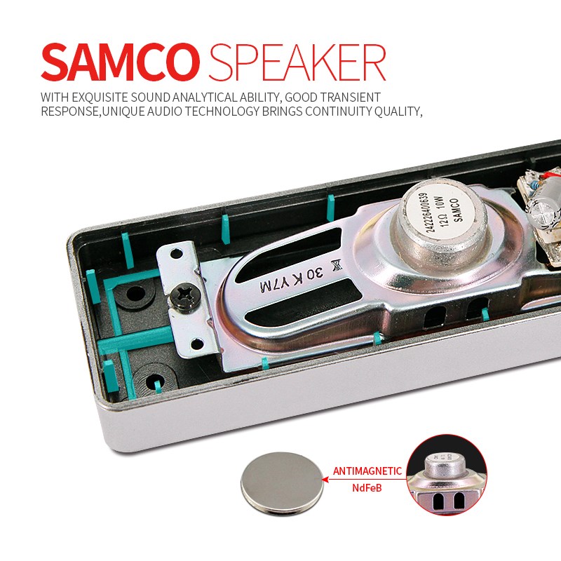 中置音箱无源音箱 电视机音箱汽车后窗音箱小长条音柱中音 一只价