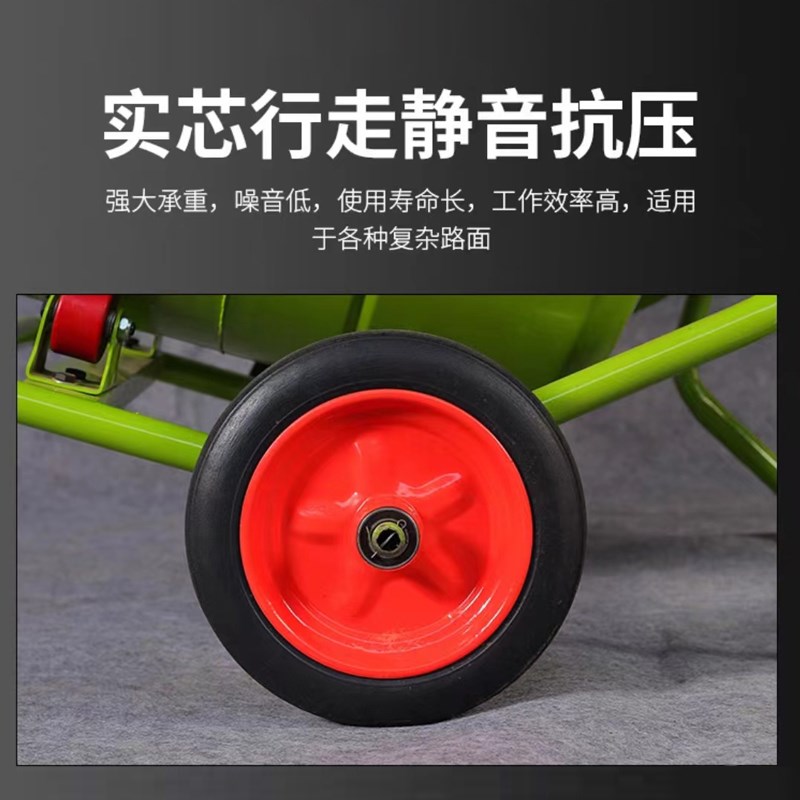 小型混凝土搅拌机配件大全电机转子万向轴拖轮实心轮胎正反转开关