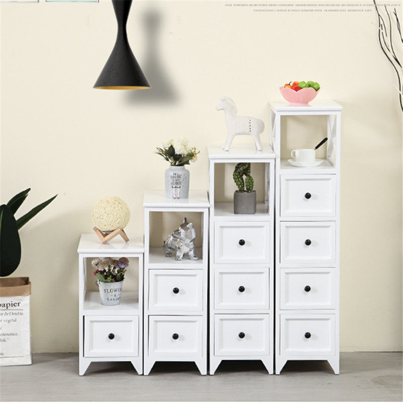 实木收纳柜多层组合c窄柜墙角缝隙夹缝柜卫生间浴室边柜,收纳整理,收纳柜,淘宝优惠券,粉丝福利购,淘宝优惠卷