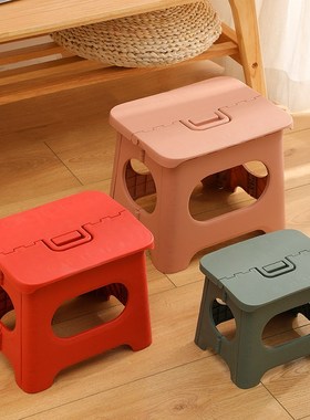 S . PSha板凳户外折叠凳子塑料折叠凳  浅诺