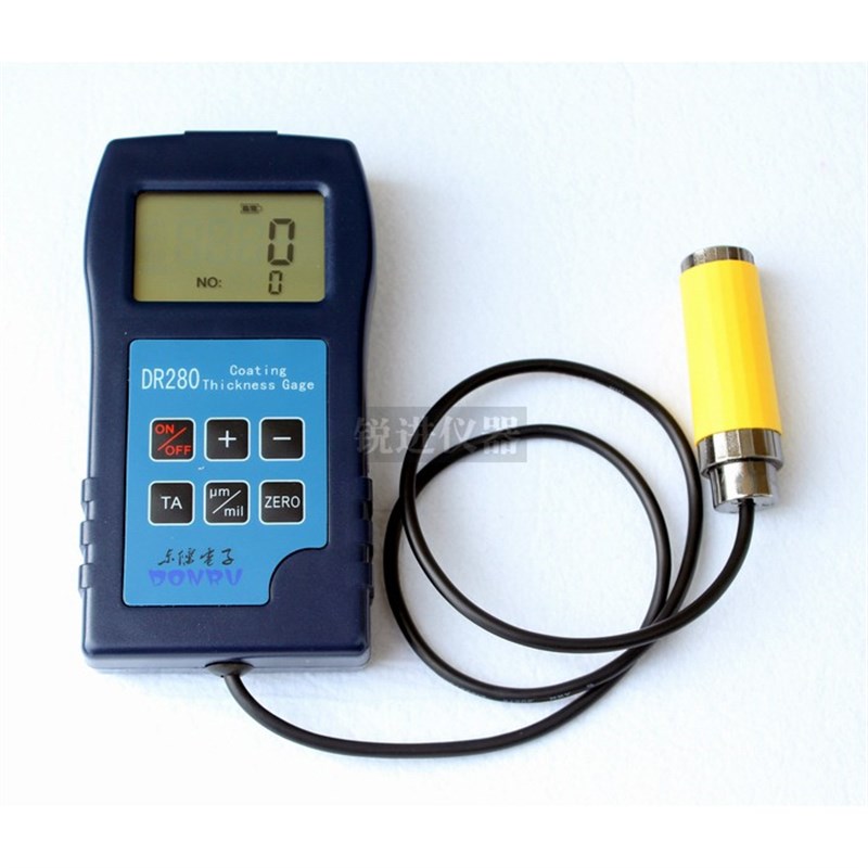 【东如DR280涡流磁性两用涂层测厚仪/厚度计/膜厚0-1250/3000um