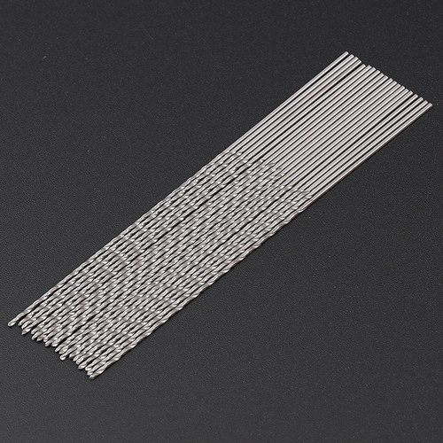100mm长直柄麻花钻打孔机电钻小钻头0.5 0.6 0.8 1 1.2 1.5 2.0mm