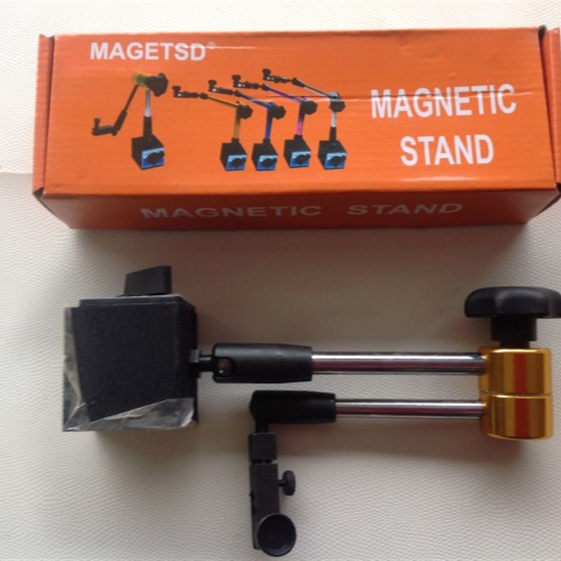 新品杠杆表 百分表座 大型万向磁性表座 强磁力 万能磁铁60公斤