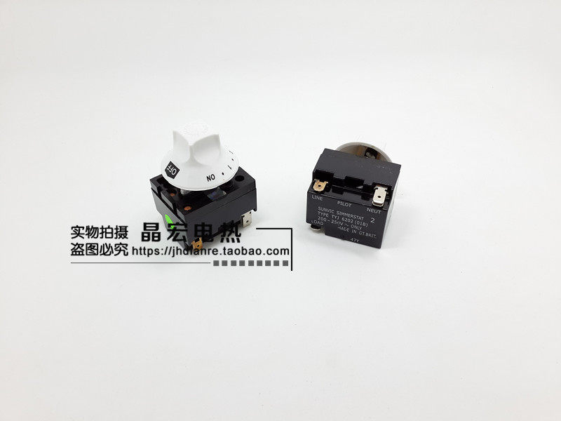 旋钮式智能温控器/白头温控器/温度调节TYJ6202注塑机专用温控器