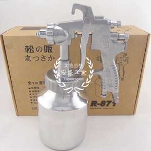 松阪R-871乳胶漆喷枪高浓度大面积内墙装饰多彩喷漆枪喷涂工具