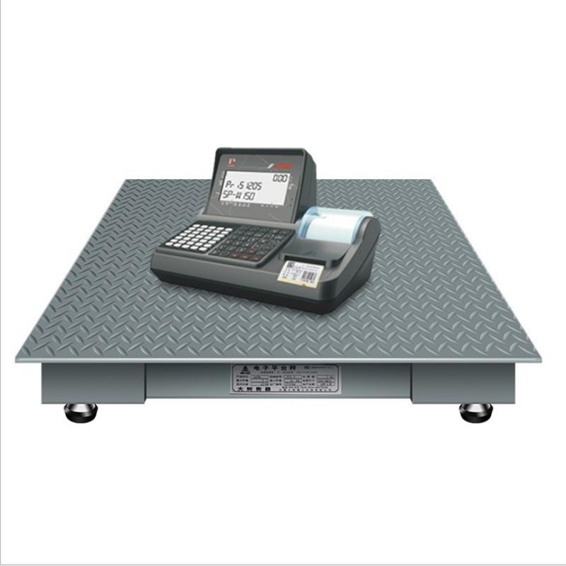 1-吨地磅带22接口U盘保存平台秤不干胶标签打印工业电子磅秤
