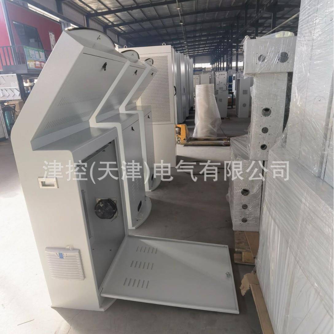 立式键盘抽屉触摸屏一体机自助查询机触控终端车间操作台取号机