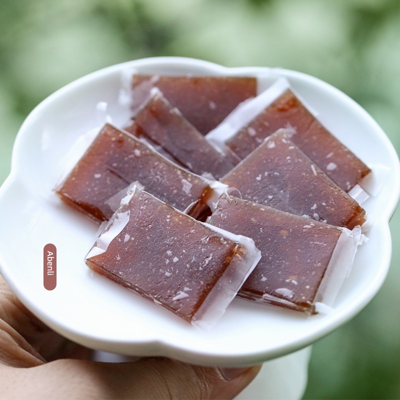 阿本丽枇杷糕天然果糕鲜果熬制枇杷酸枣膏糕孕妇儿童休闲健康零食