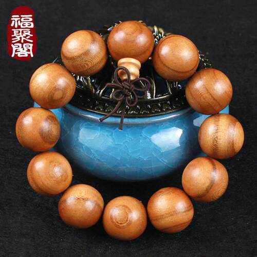 肥城桃木剑男女士手串手链佛珠念珠圆珠情侣天然汽车档位
