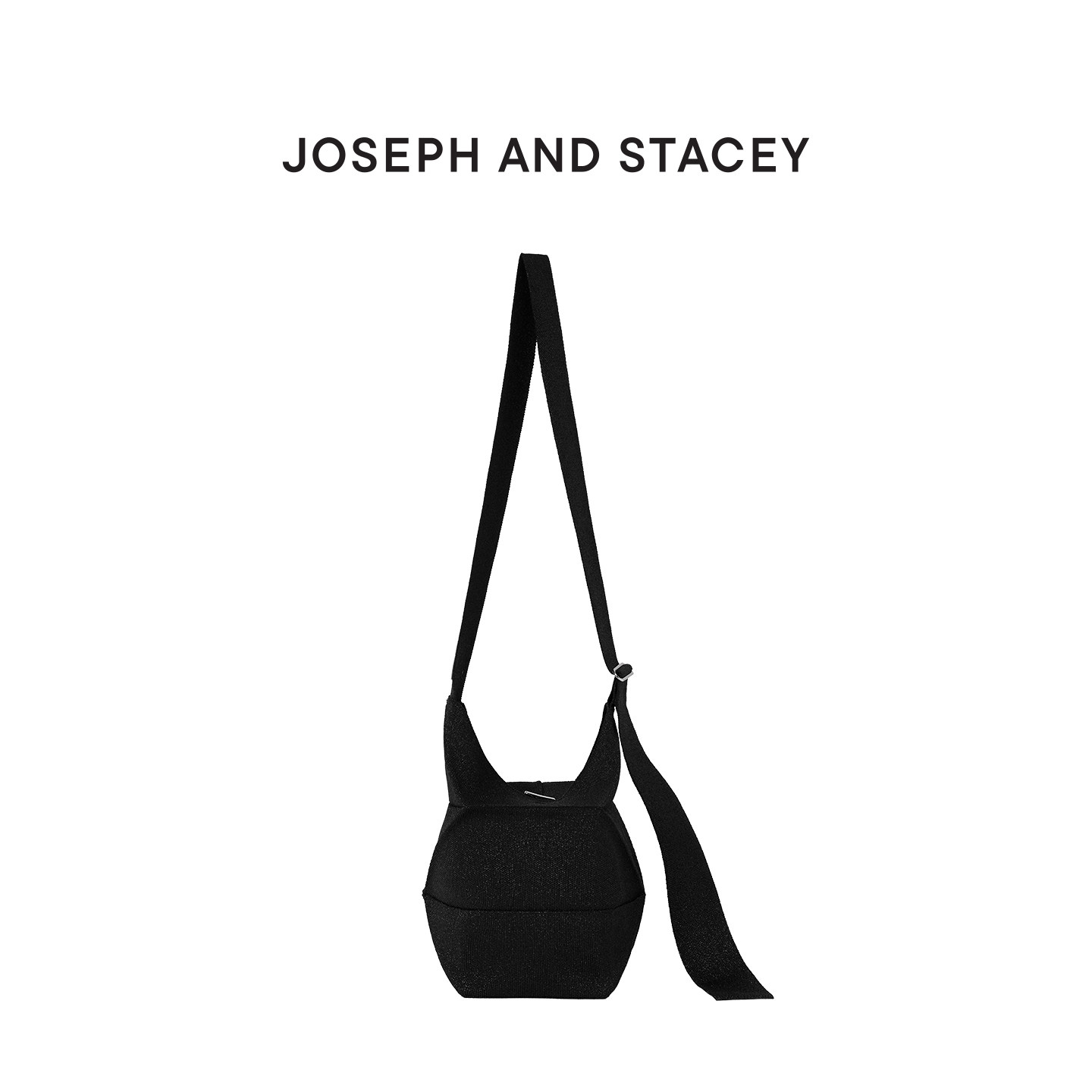 JOSEPHANDSTACEY韩国包包女式2025新款巨好看通勤百搭黑色水桶包
