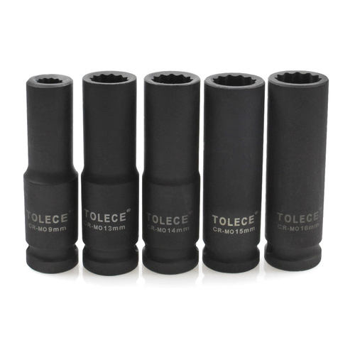 1/2梅花套筒加长小风炮电动扳手气动12角重型旋具十二角套筒头36m