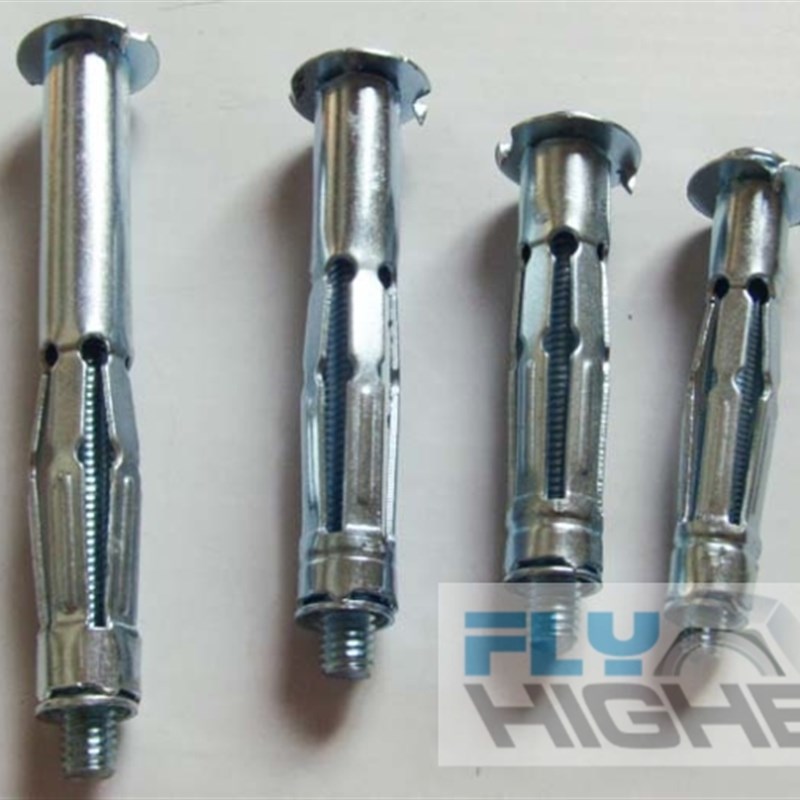 FLY-HIGHER 中空 石膏板壁虎 膨胀螺丝 4x46 422 100个/盒 - 实物图