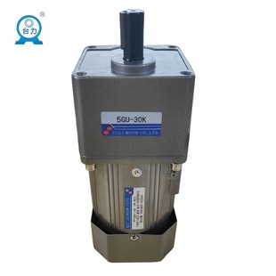 TAILI台力60W调速刹车电机马达5IK60RGU 5GU30K带接线盒220V CFW