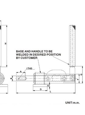 台湾嘉刚推拉式夹钳CH-30609M 工装焊接固定肘夹 快速夹具 压紧器