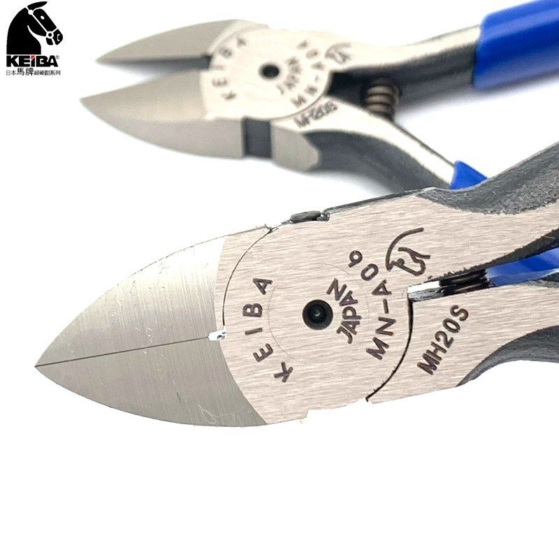 日本KEIBA进口5寸斜口钳MN-A04 A05 A06 B05电子斜嘴钳 斜咀剪钳
