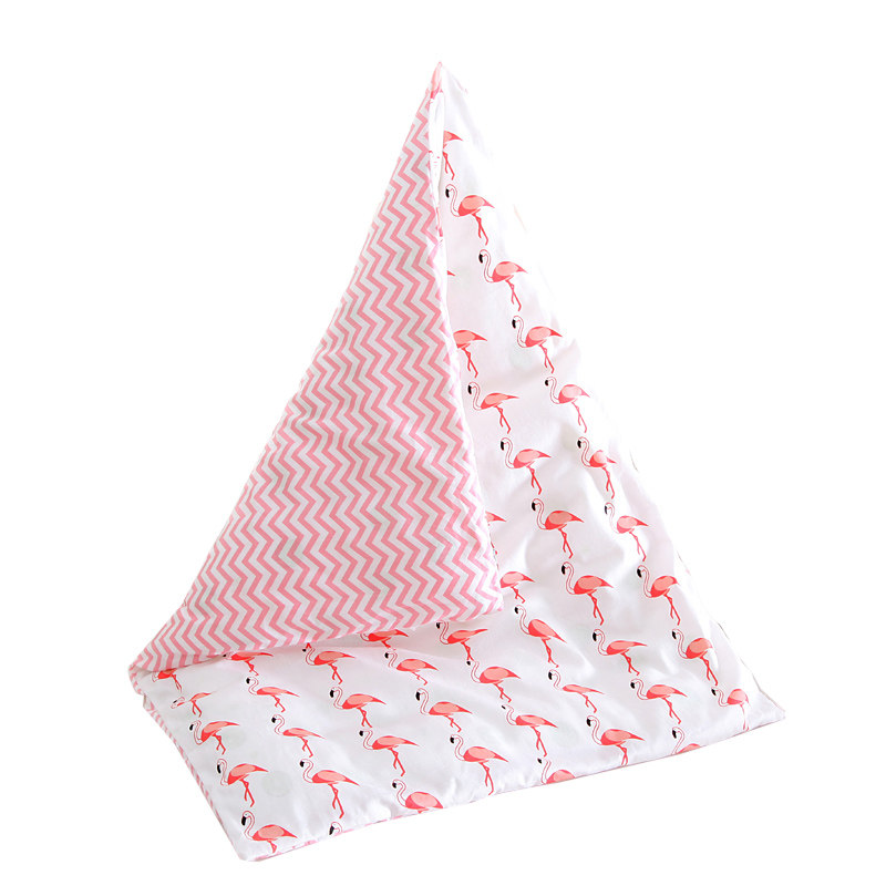 新生儿褥子纯棉外罩婴儿全棉被套宝宝床上用品幼儿园被子被罩定制