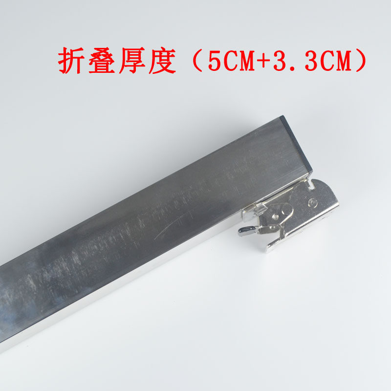 不锈钢支撑脚吧台定做书桌脚桌腿支架餐台办公桌架方形可折叠床腿