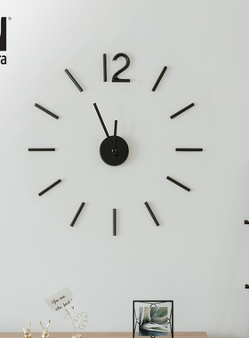Ubra 客厅挂钟装饰时钟表挂墙创意时尚现简约家用轻流