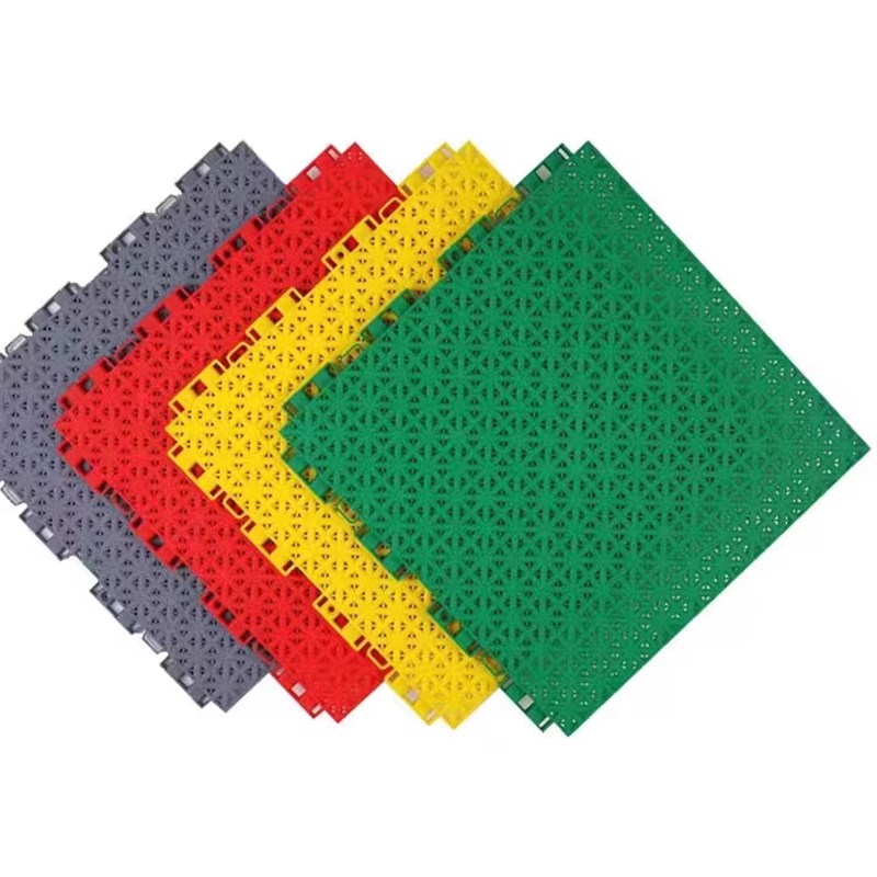 悬浮地板室外篮球场幼儿园操场防滑地垫塑胶跑道户外拼接地胶