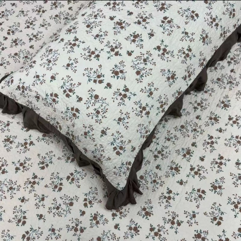 韩系夹棉枕套一对48X74家用枕芯套全棉加厚枕头套