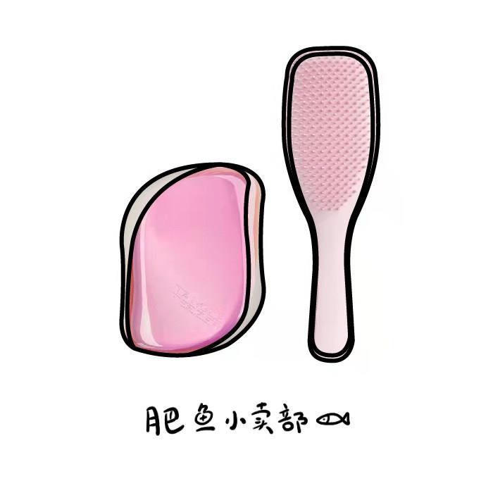一梳顺畅~TangleTeezer按摩梳英国王妃便携TT梳长柄顺发家用梳子