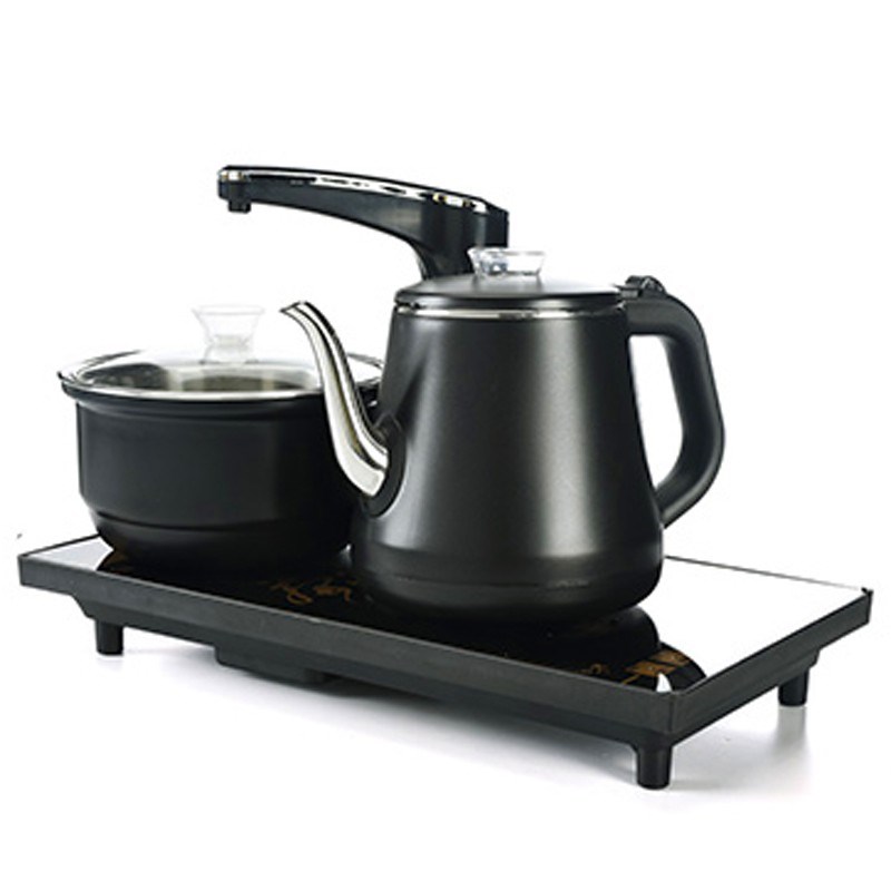 全自动上水壶电热烧水壶茶盘茶台一体家用抽水电磁炉功夫茶具套装