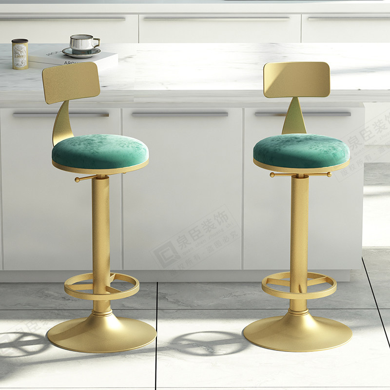 简约ns吧台椅网红轻奢家用升降调节旋转椅子酒吧前台高脚凳,商业/办公家具,酒吧椅,淘宝优惠券,粉丝福利购,淘宝优惠卷