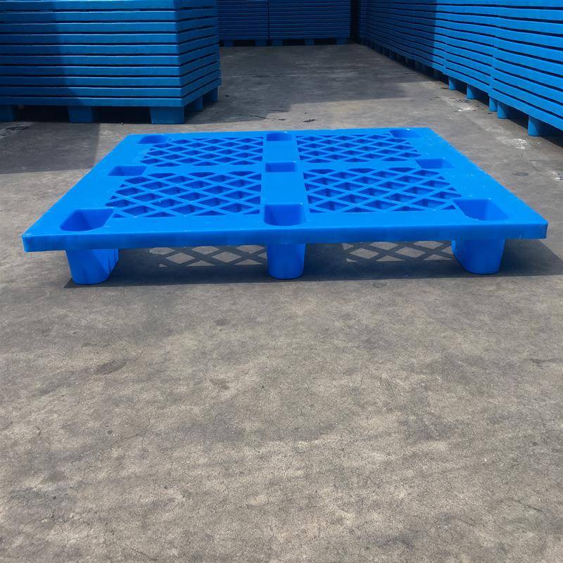 厂家1.2米*1.2米网格九脚塑料托盘仓库货架1212周转承载卡板