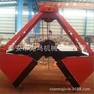 厂家销售起重机配件梅花抓斗平口抓斗双索抓斗四绳抓垃圾抓斗