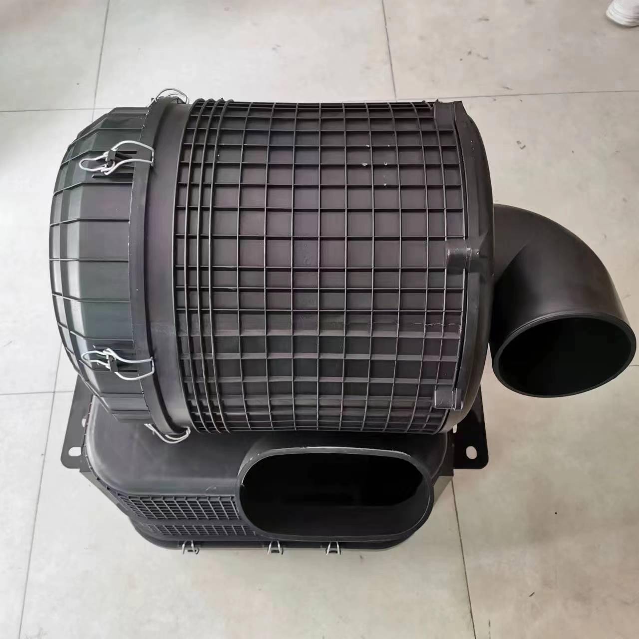 适用油浴式空气滤清器总成空滤总成德龙油滤总成报价重卡油滤配件