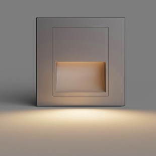 人体感应嵌入式地脚灯家用插座灯led踢脚酒店过道楼梯智能踏步灯