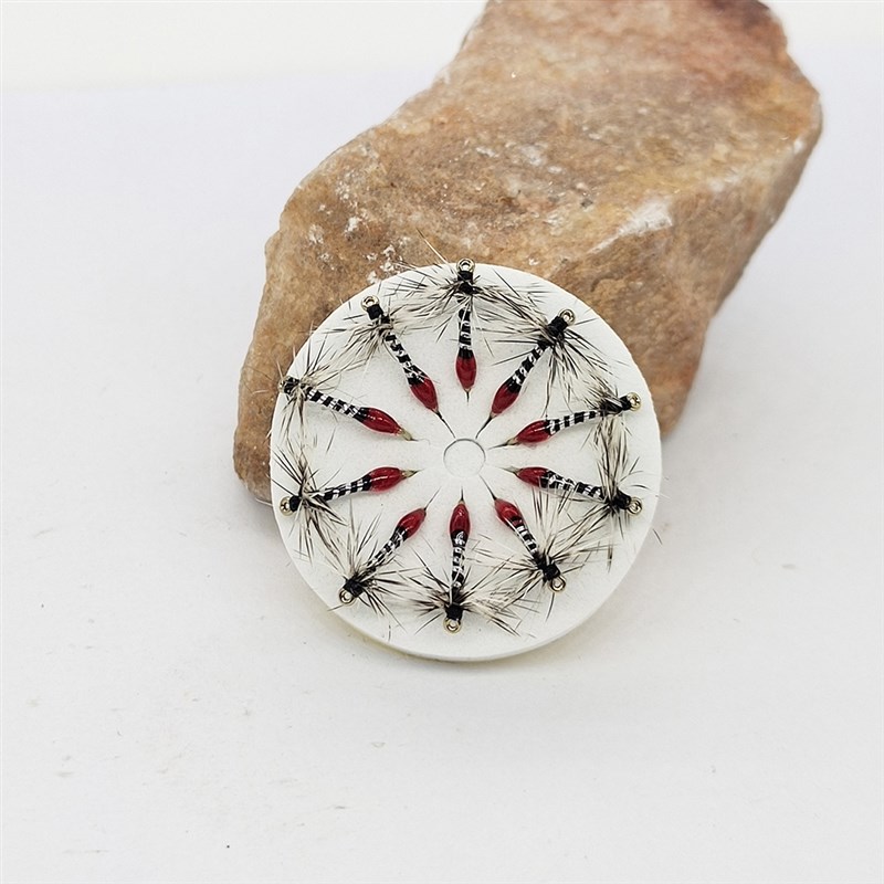 血蚁飞蝇钩 溪流微物飞钓路亚马口白条溪哥柳根小鱼 涂胶蚂蚁假饵