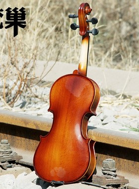 梵巢小提琴乐器初学者成人儿童入门演奏学生手工实木VF-310Violin