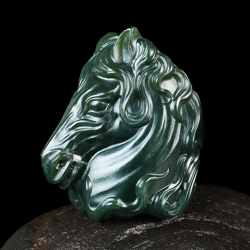 新款和田玉马戒指新疆细料青玉生肖马玉扳指宽版指环男女玉石戒指,珠宝/钻石/翡翠,手饰,淘宝优惠券,粉丝福利购,淘宝优惠卷