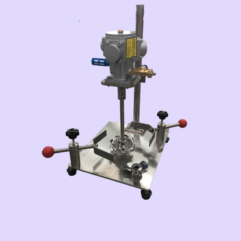 厂家直供实验室桌上型气动搅拌机2-10L桶用夹式搅拌器加斯顿
