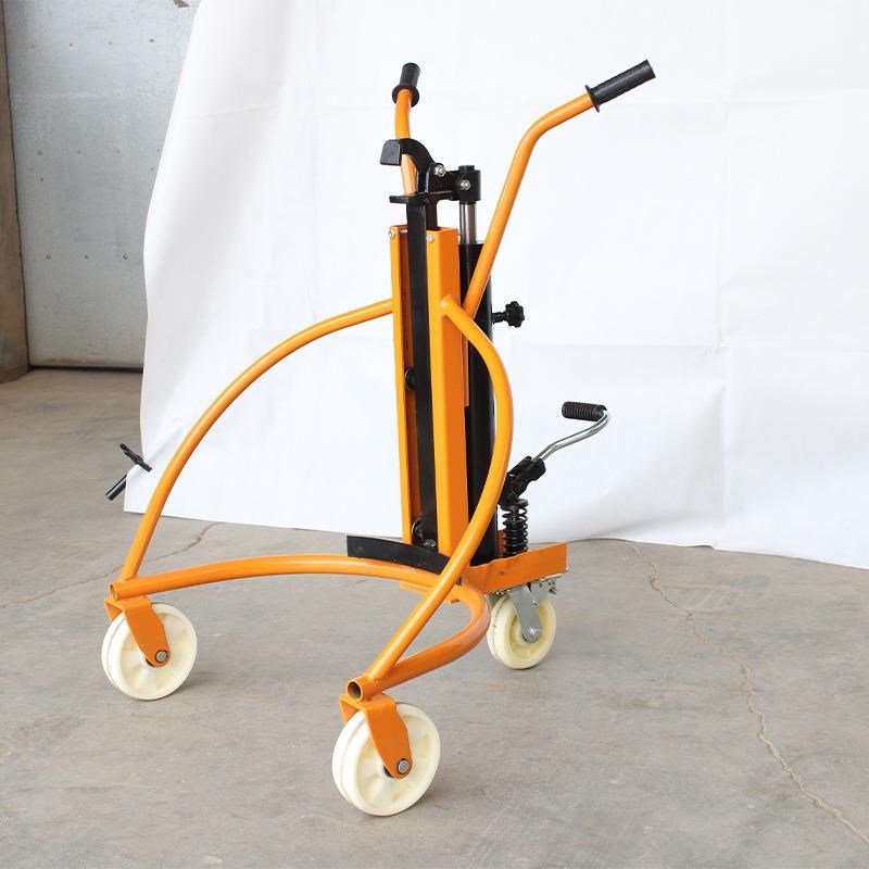 油桶搬运车铁桶塑料桶多功能手动油桶叉车咬嘴铁塑两用油桶搬运车