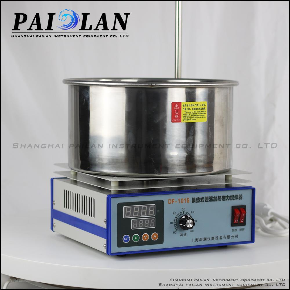 恒温加热磁力搅拌集热式磁力搅拌器数显恒温水浴锅厂家销售
