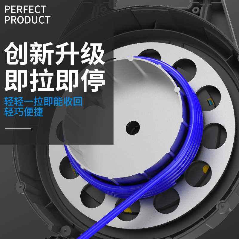 新品气鼓自动伸缩气管卷管器电子鼓水鼓气动工具高压泡沫鼓组合汽