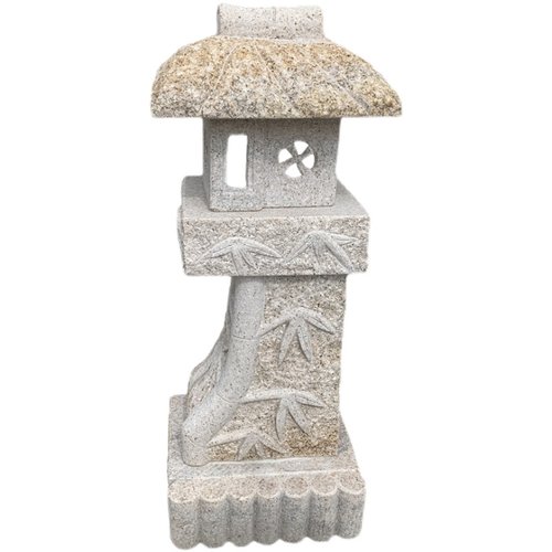 户外石灯笼室外复古庭院石灯日式花园装饰石头灯园林景观灯笼石雕