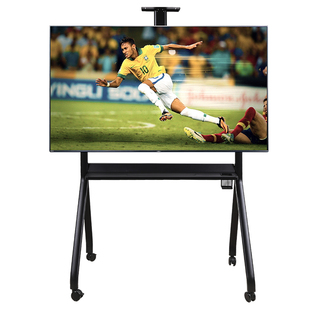 电视机落地落地式支架会议室希沃鸿合一体机55 65 86 寸移动推车