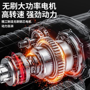 科诺博无刷电动扳手大扭力锂电风炮架子工冲击充电扳手强力电板手