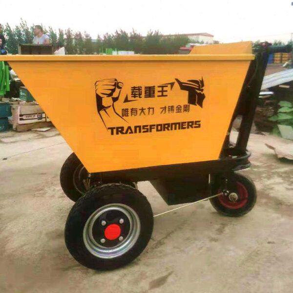 建筑工程搬运翻斗三轮车农用运输小推车 工地电动手推三轮车