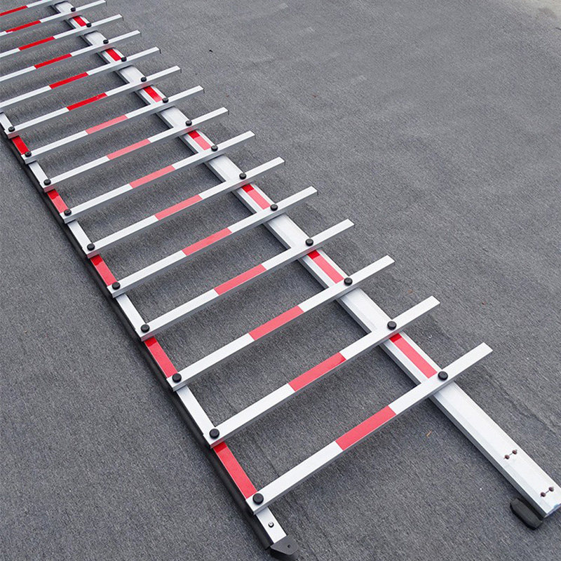 停车场栅栏d道闸栏杆小区升降挡车杆铝合金支持定制包邮8644双筋