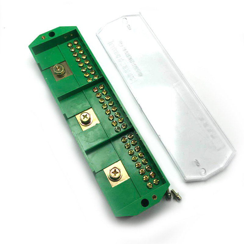 FJ6三相三进二十四出电线接线端子分线器接线盒配电箱分线盒3进24,电子/电工,接线端子,淘宝优惠券,粉丝福利购,淘宝优惠卷