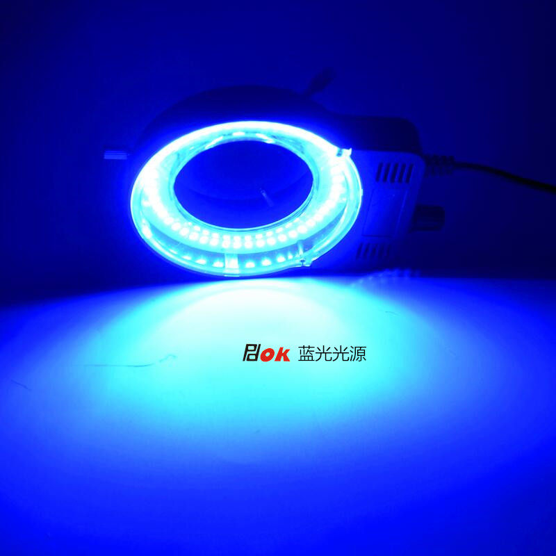OK65LED显微镜环形光源紫光蓝光红光橙光贴片灯珠亮度强磨砂光源