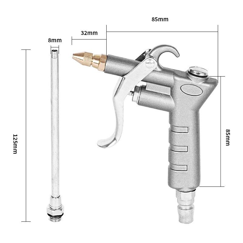 气动金属吹尘枪气动尘吹抢汽动风力大小可调风枪长短嘴可换吹灰枪,五金/工具,吹风枪,淘宝优惠券,粉丝福利购,淘宝优惠卷
