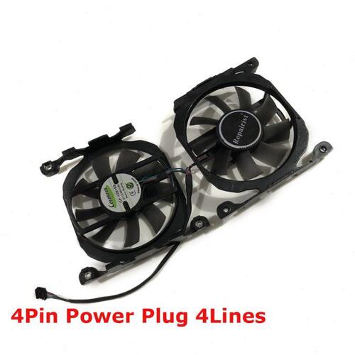 2pcs/set CF-12815B/S GPU Cooler Graphics Fan For ELSA GeForc