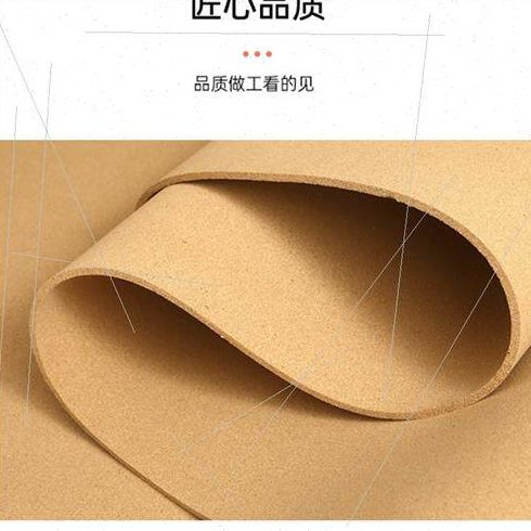 工厂带背胶定制高密度软木留言板照片墙展示公告栏宽幅图钉板